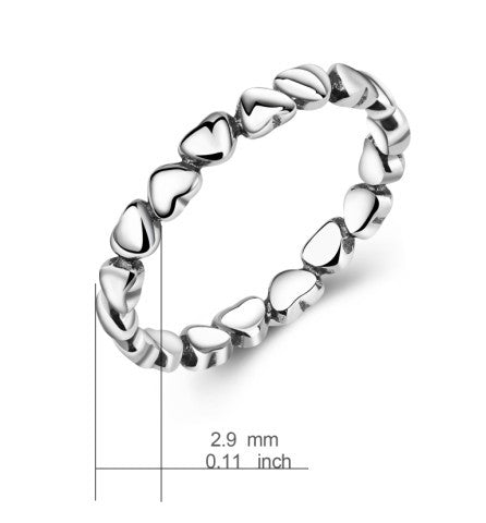 Heart Ring 925 Silver